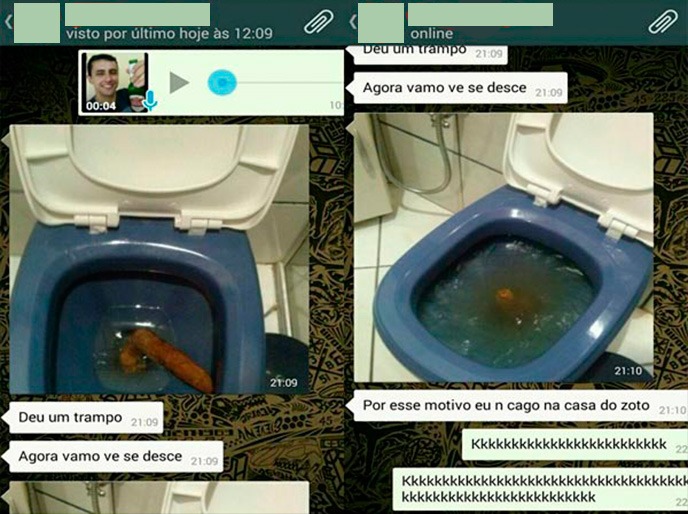 cagar na casa dos outros